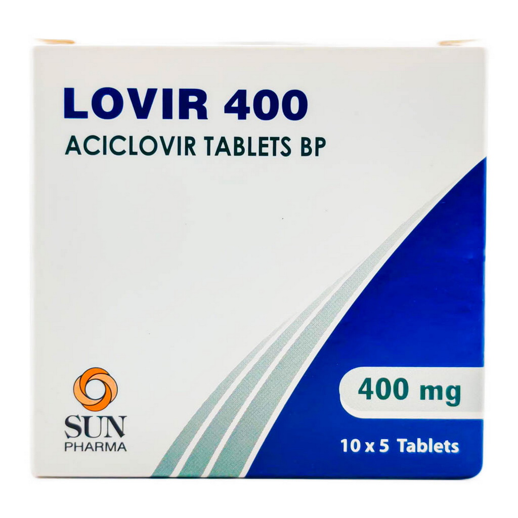 Lovir 400mg Tablets, Pack of 50's