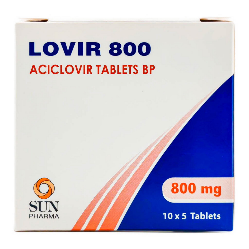 Lovir 800mg Tablets, Pack of 50’s