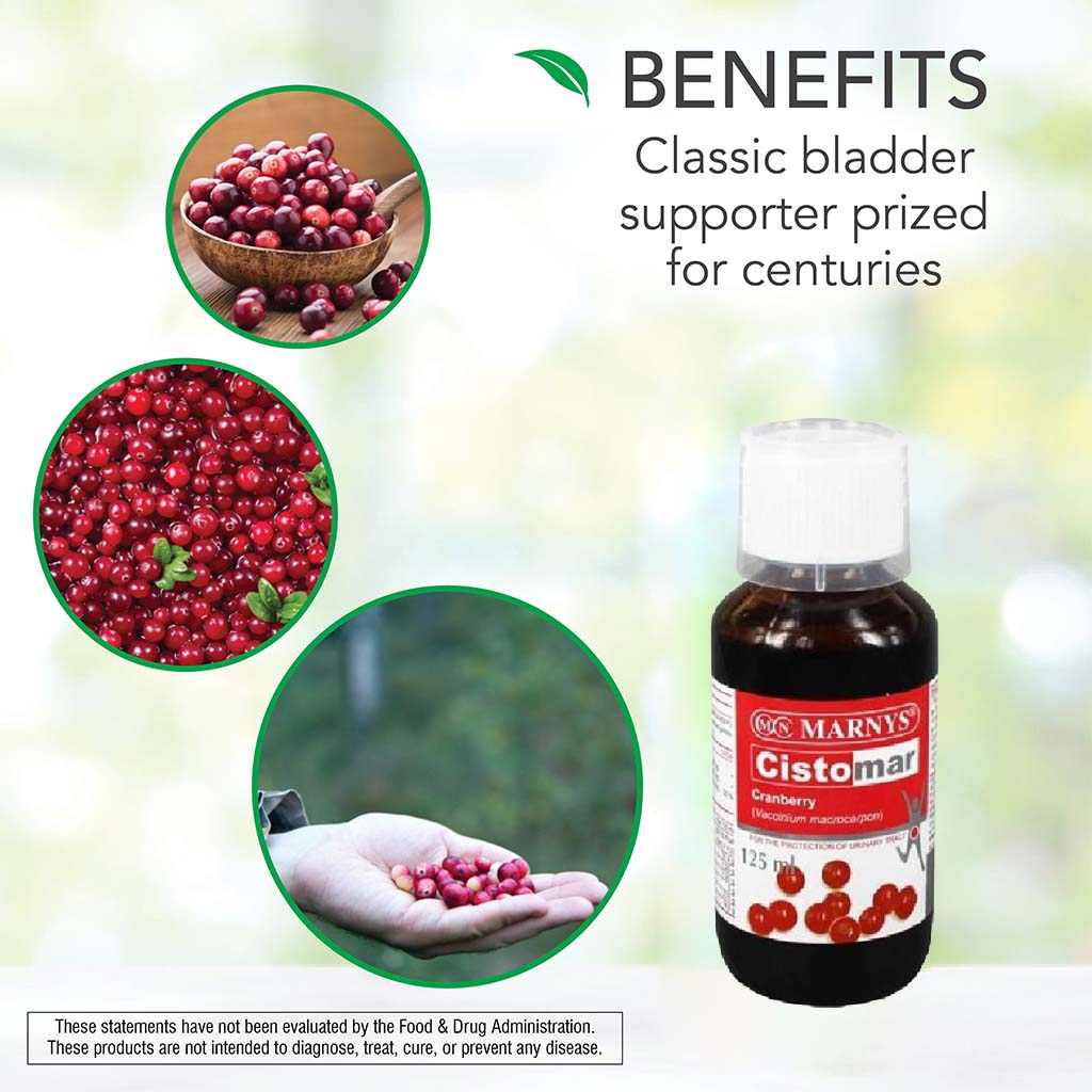 Marnys Cistomar Cranberry Liquid 125 mL