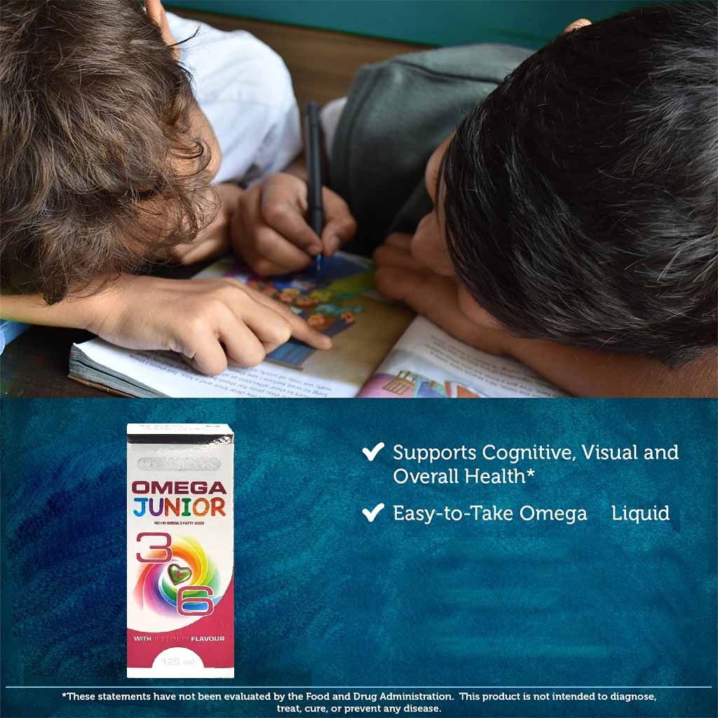 Marnys Omega Junior 3+6 Liquid 125 mL