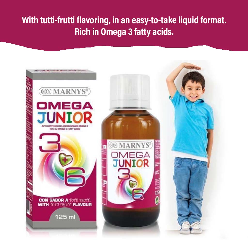 Marnys Omega Junior 3+6 Liquid 125 mL