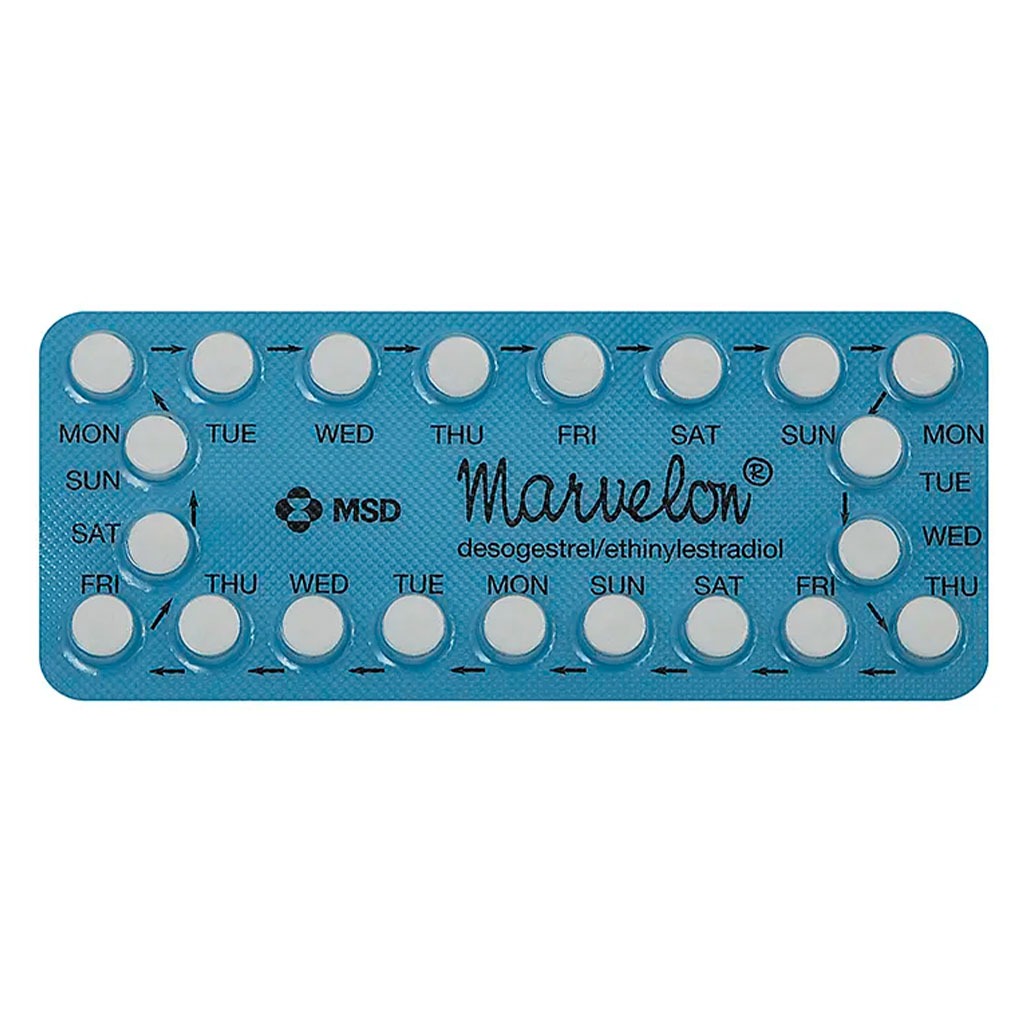 Marvelon Film-Coated Tablets, Pack of 21's