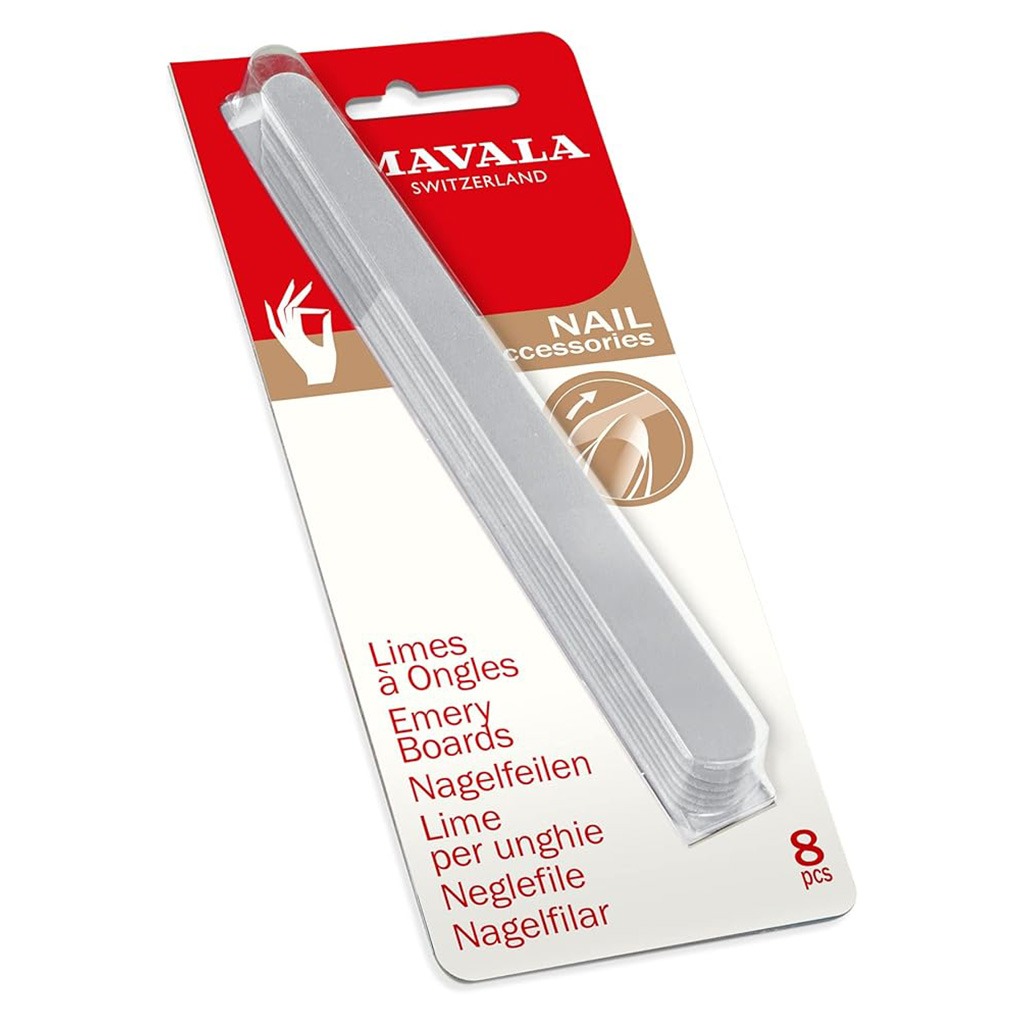 Mavala Emery Boards For Nail Filing, Pack of 8’s