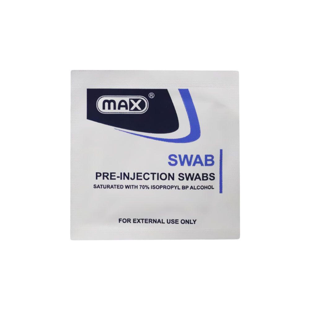 Max Alcohol Swab 200's