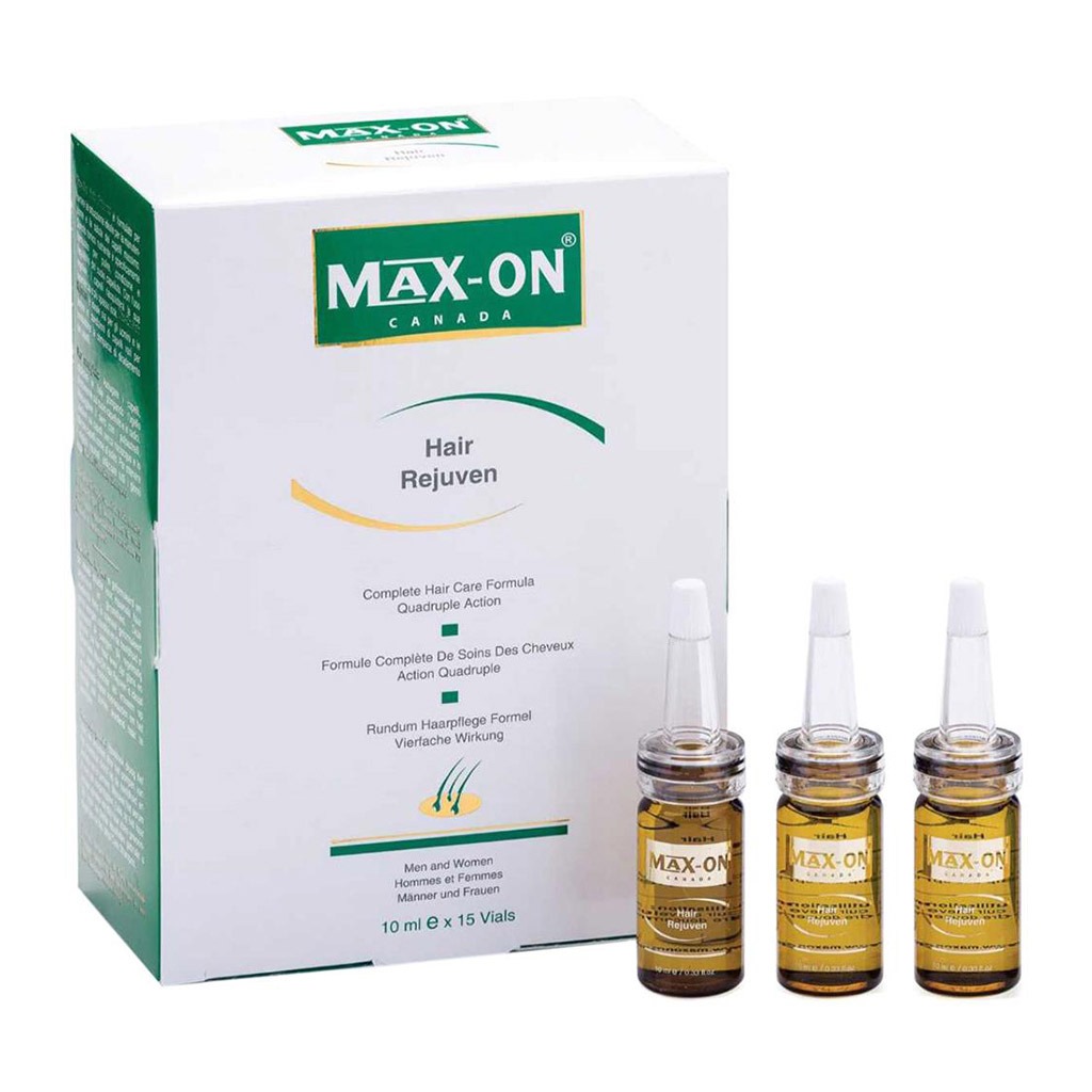 Max-On Hair Rejuven 10 mL Vials 15's