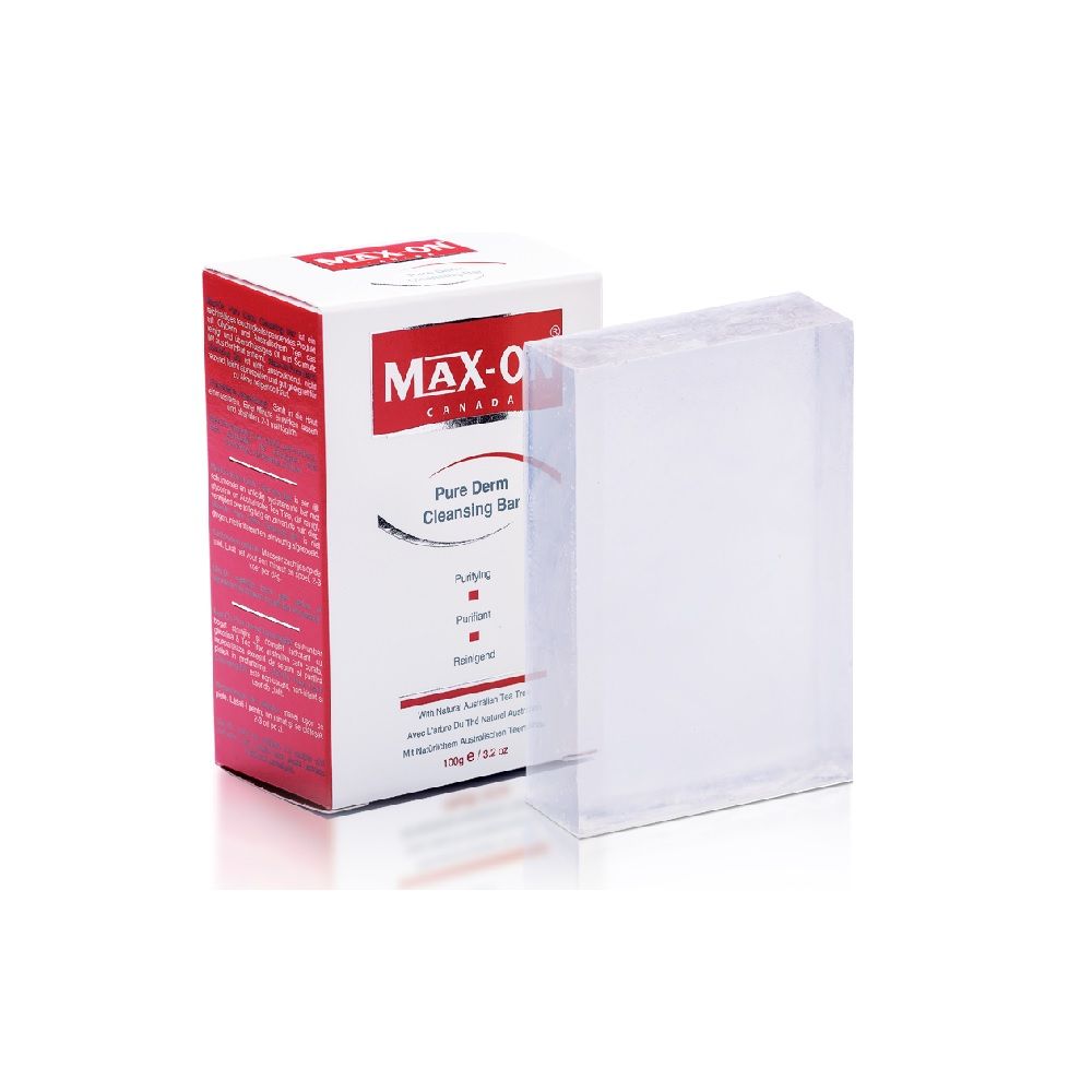 Max-On Pure Derm Cleansing Bar 4.06 oz, 120 g