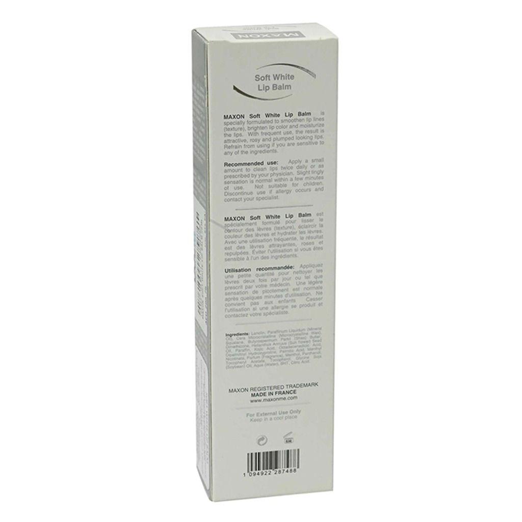Maxon Soft White Lip Balm 20 mL