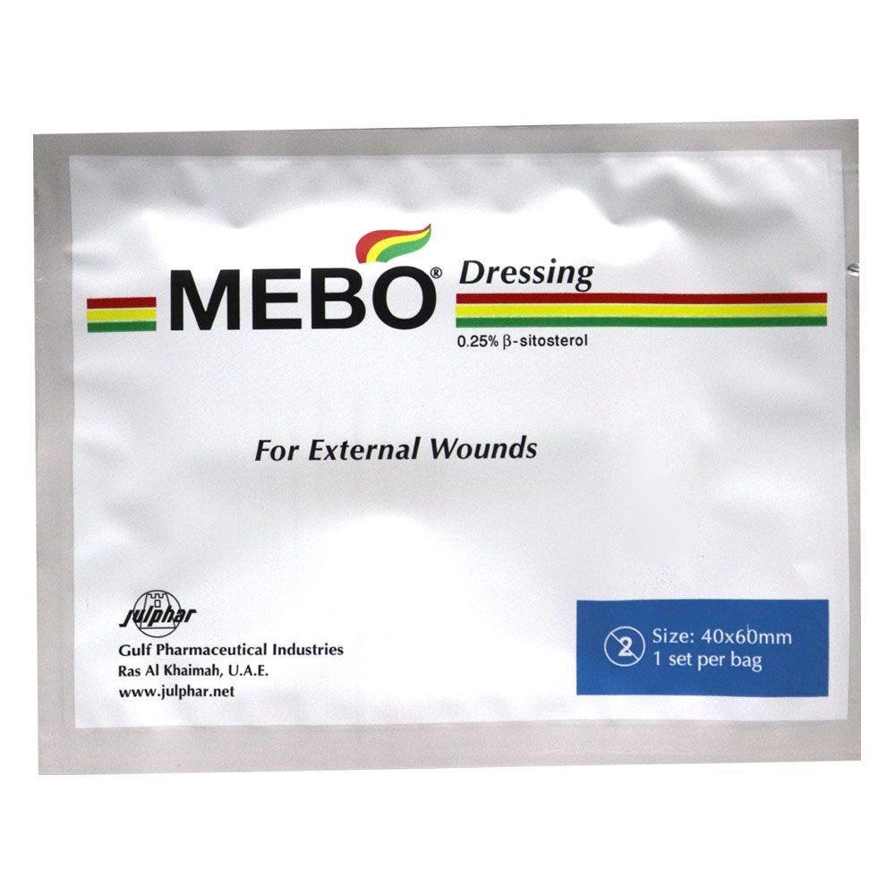 Mebo Wound Dressing 40mm x 60mm 5's