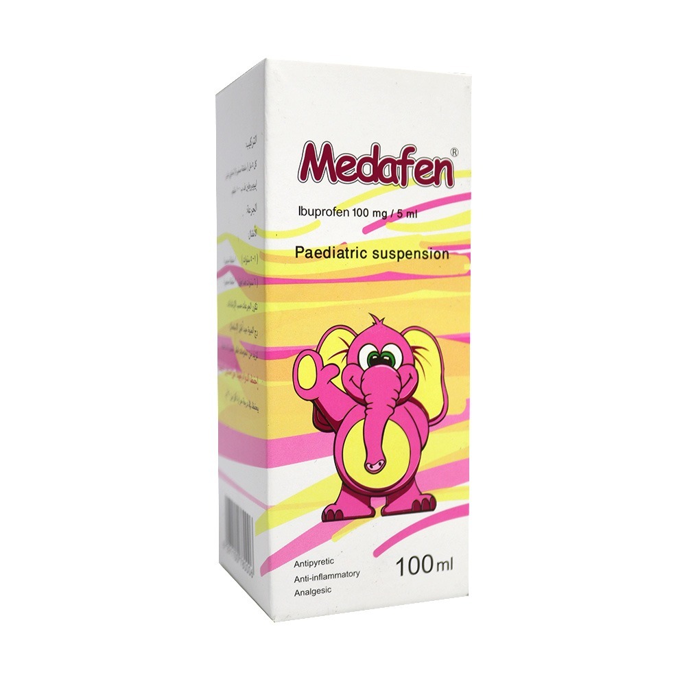 Medafen 100 mg/5 mL Paediatric suspension 100 mL  