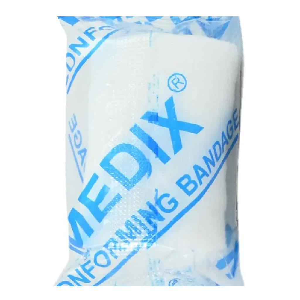 Medix Conforming Wound Dressing Cotton Bandage 7.5cm*4m, Pack of 1's