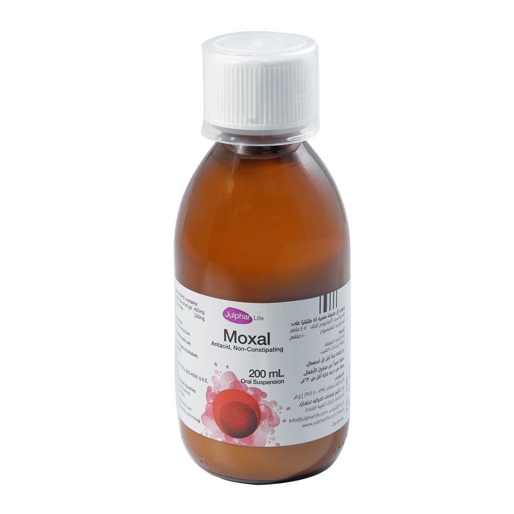 Moxal Antacid Suspension For Hyperacidity And Indigestion 200ml