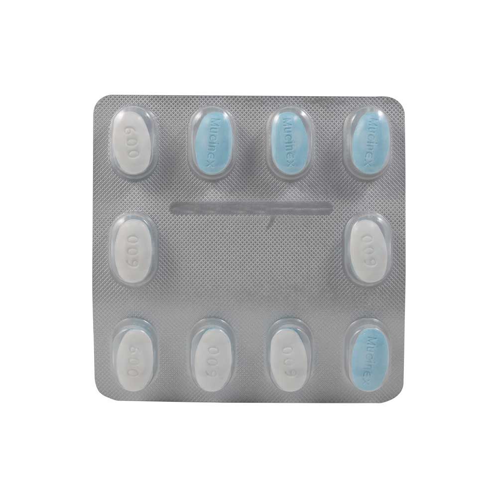 Mucinex 600 mg Tablets 20's