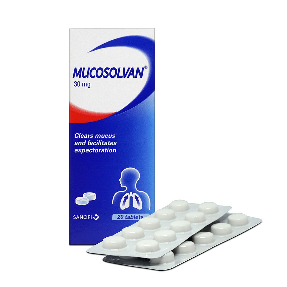 Mucosolvan 30 mg Tablets 20's