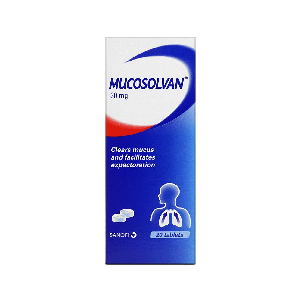 Mucosolvan 30 mg Tablets 20's