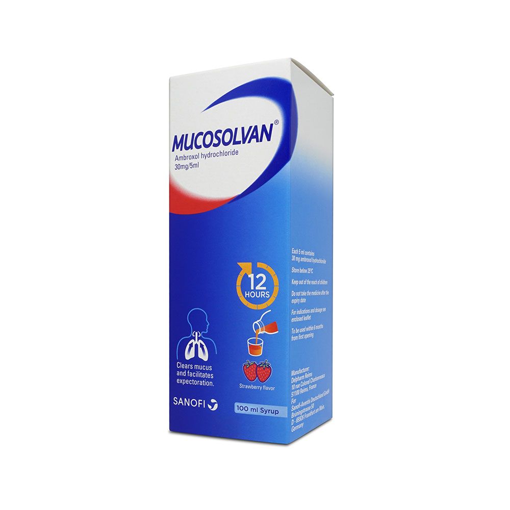 Mucosolvan 30 mg/5 mL Cough Syrup 100 mL