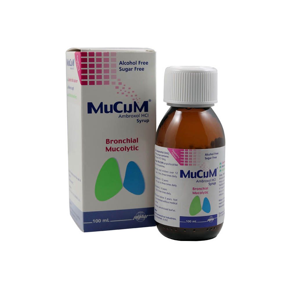Mucum 15 mg/5 mL Syrup 100 mL
