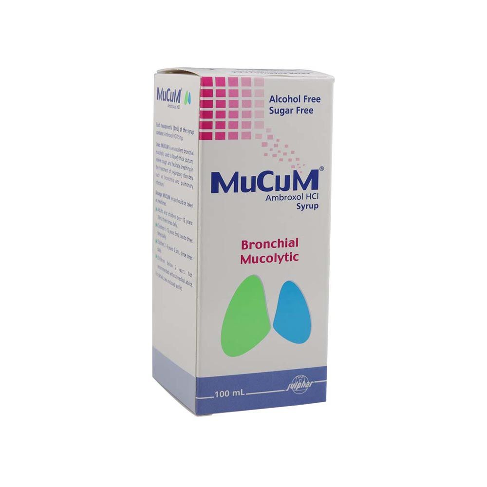 Mucum 15 mg/5 mL Syrup 100 mL