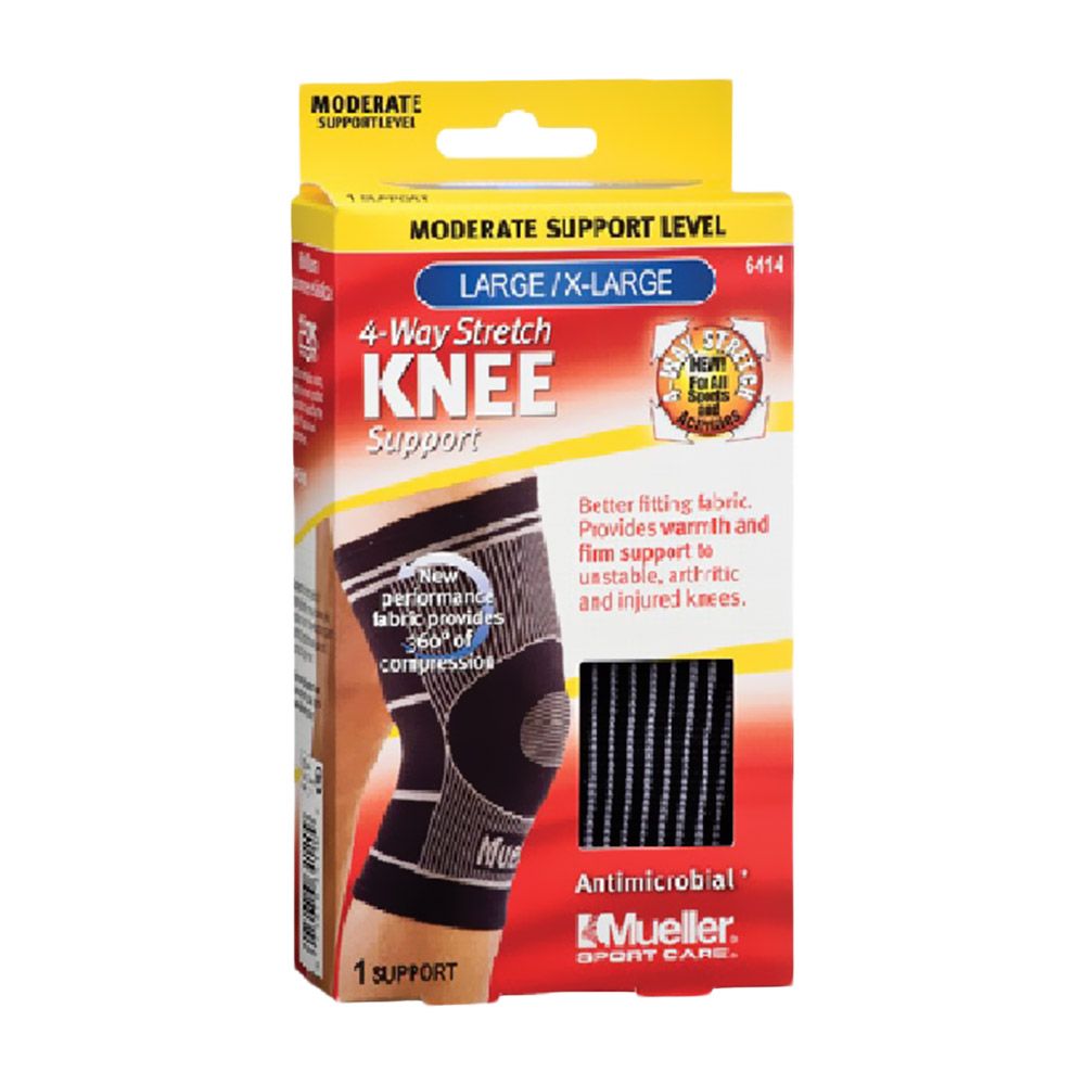 Mueller Sport Care Knee Support 4-Way Stretch Large/Extra Large 6414