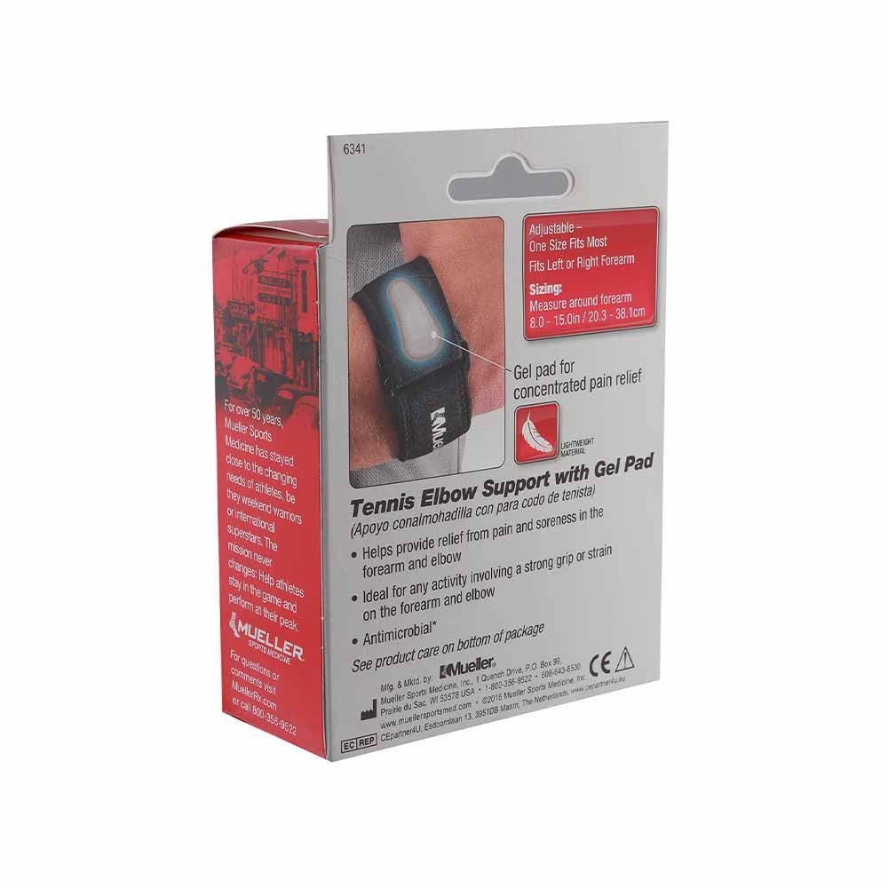 Mueller Tennis Elbow Support With Gel Pad 6341