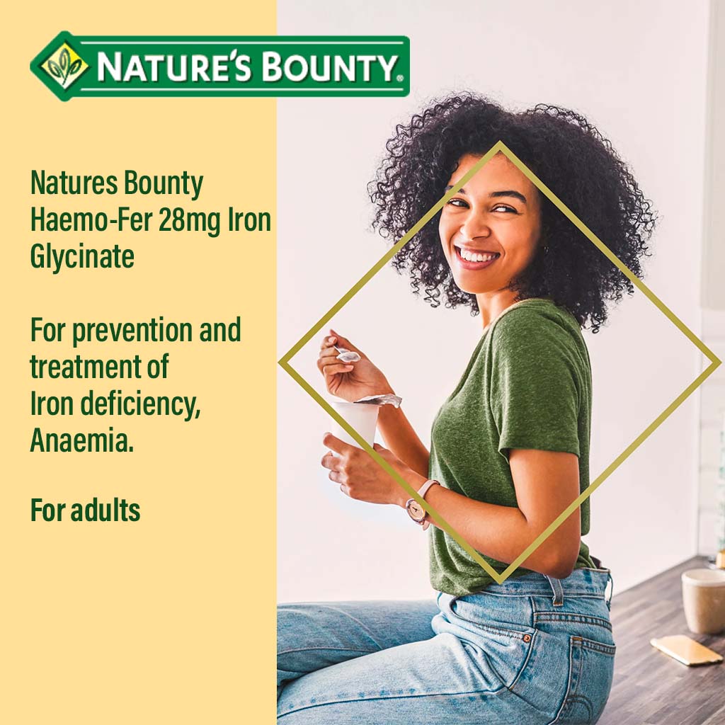 Nature's Bounty Haemo-Fer 28 mg Capsules 30's