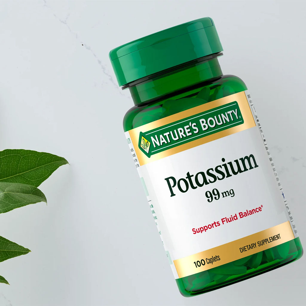Nature's Bounty Potassium 99 mg Caplets 100's