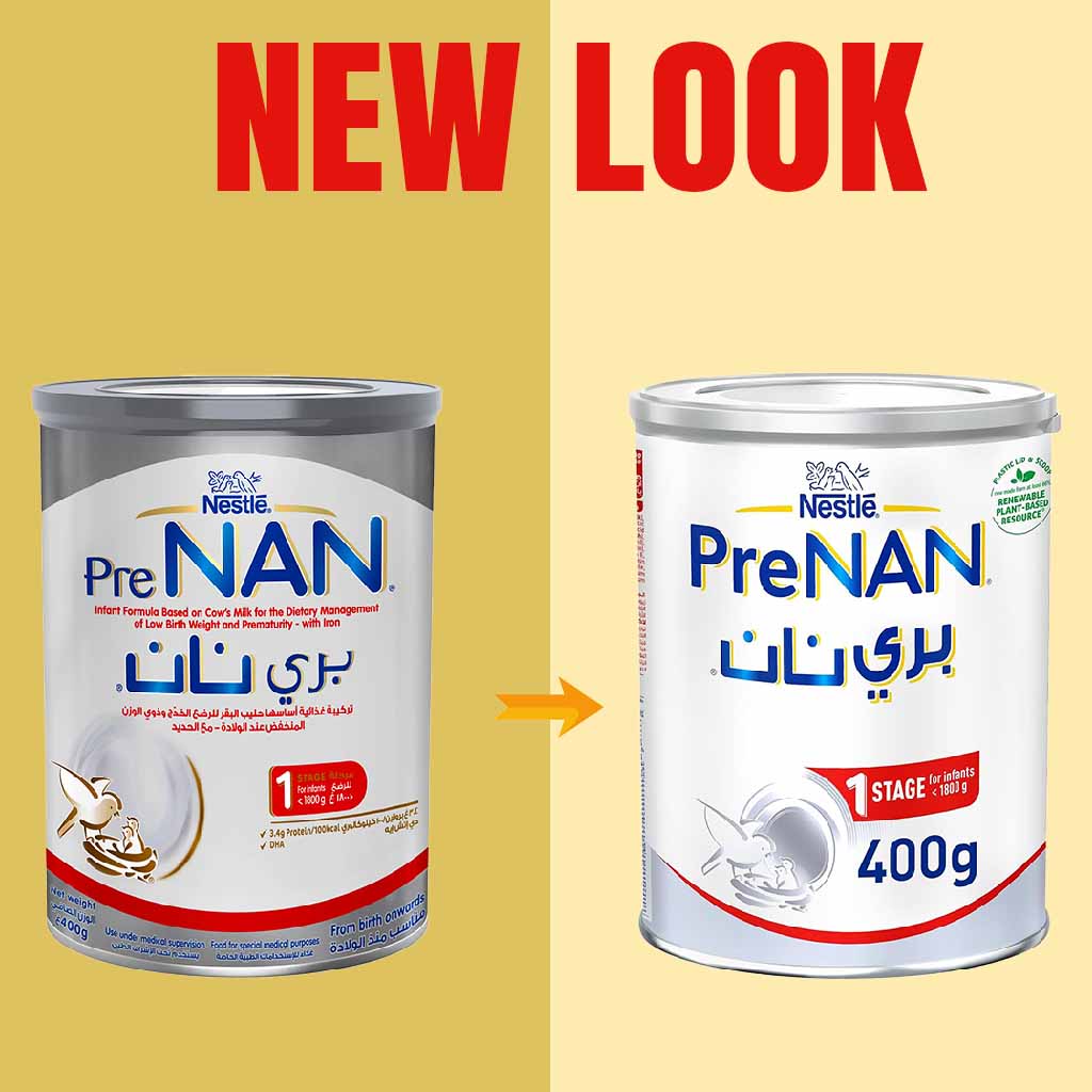 Nestle Pre NAN Stage 1 Premature Baby Milk Formula 400g