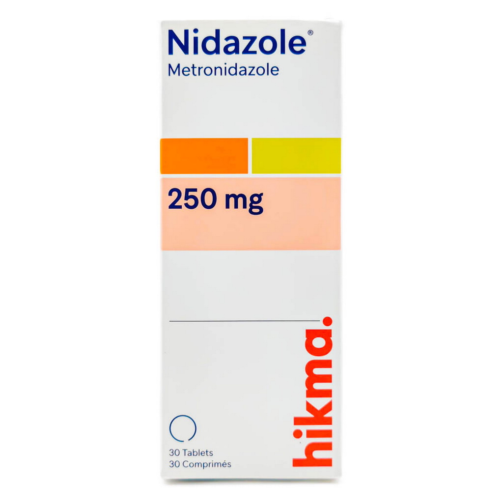Nidazole 250mg Tablets, Pack of 30’s