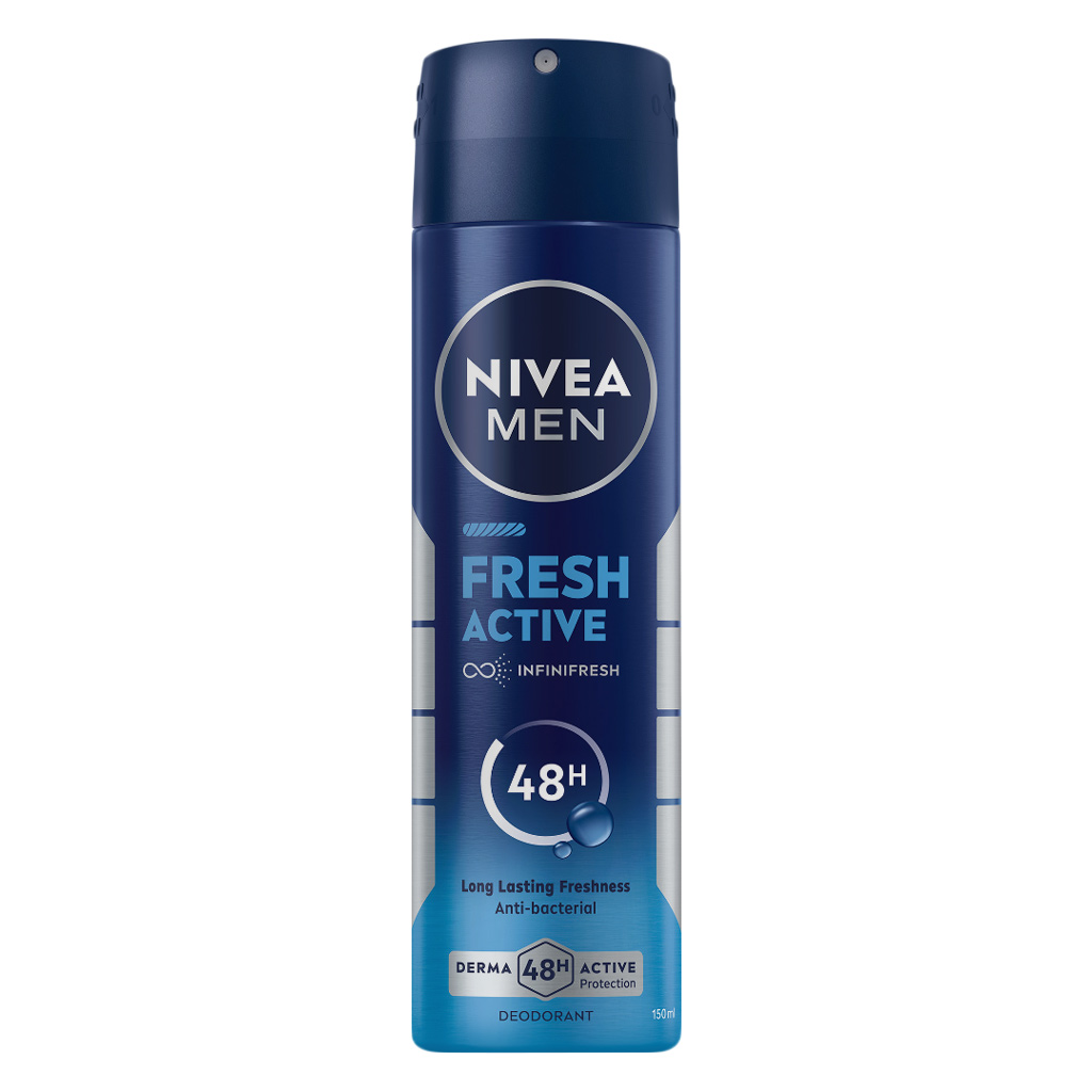 Nivea Men Fresh Active Infinifresh 48H Deodorant Spray 150ml
