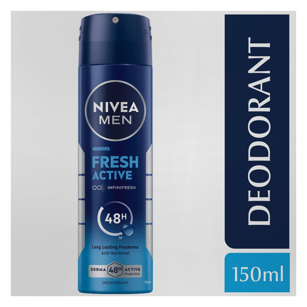 Nivea Men Fresh Active Infinifresh 48H Deodorant Spray 150ml
