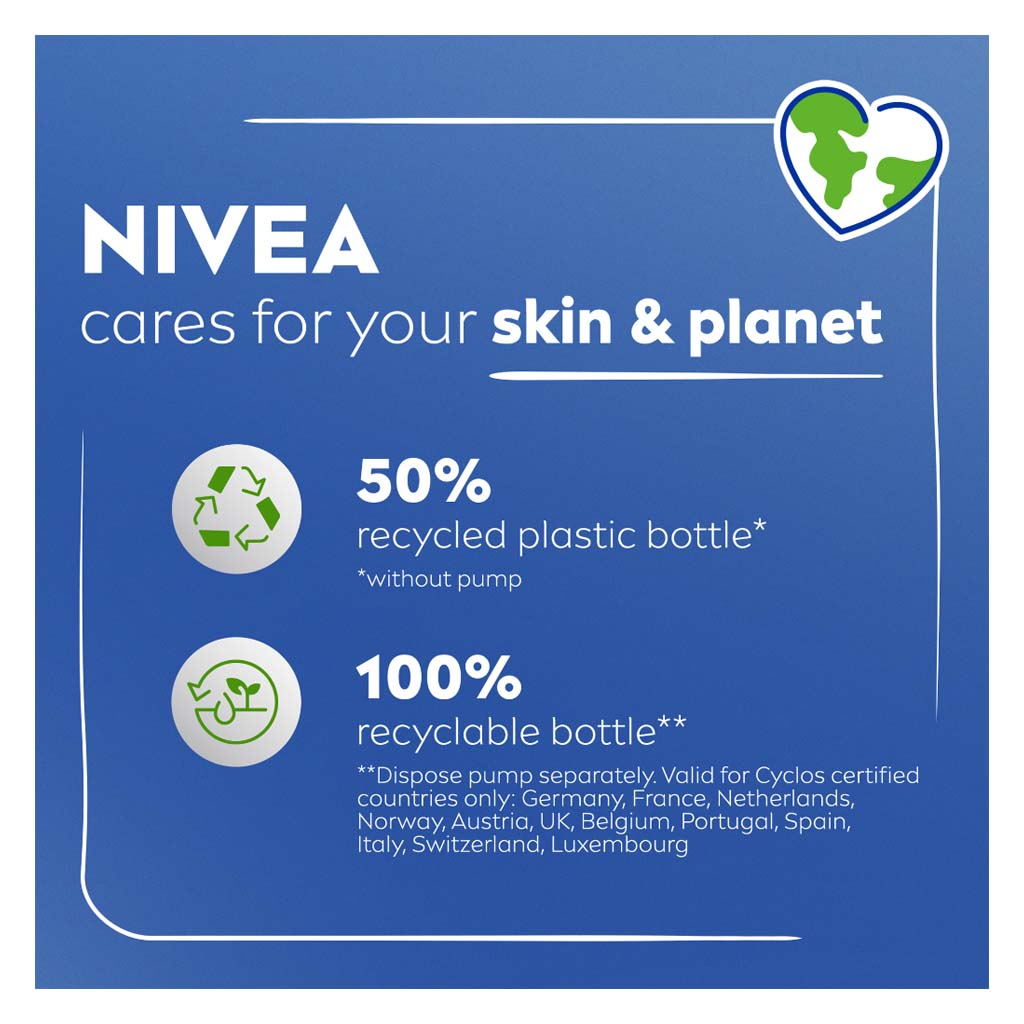 Nivea Natural Glow UV filter Body Lotion For Normal To Dry Skin 250ml