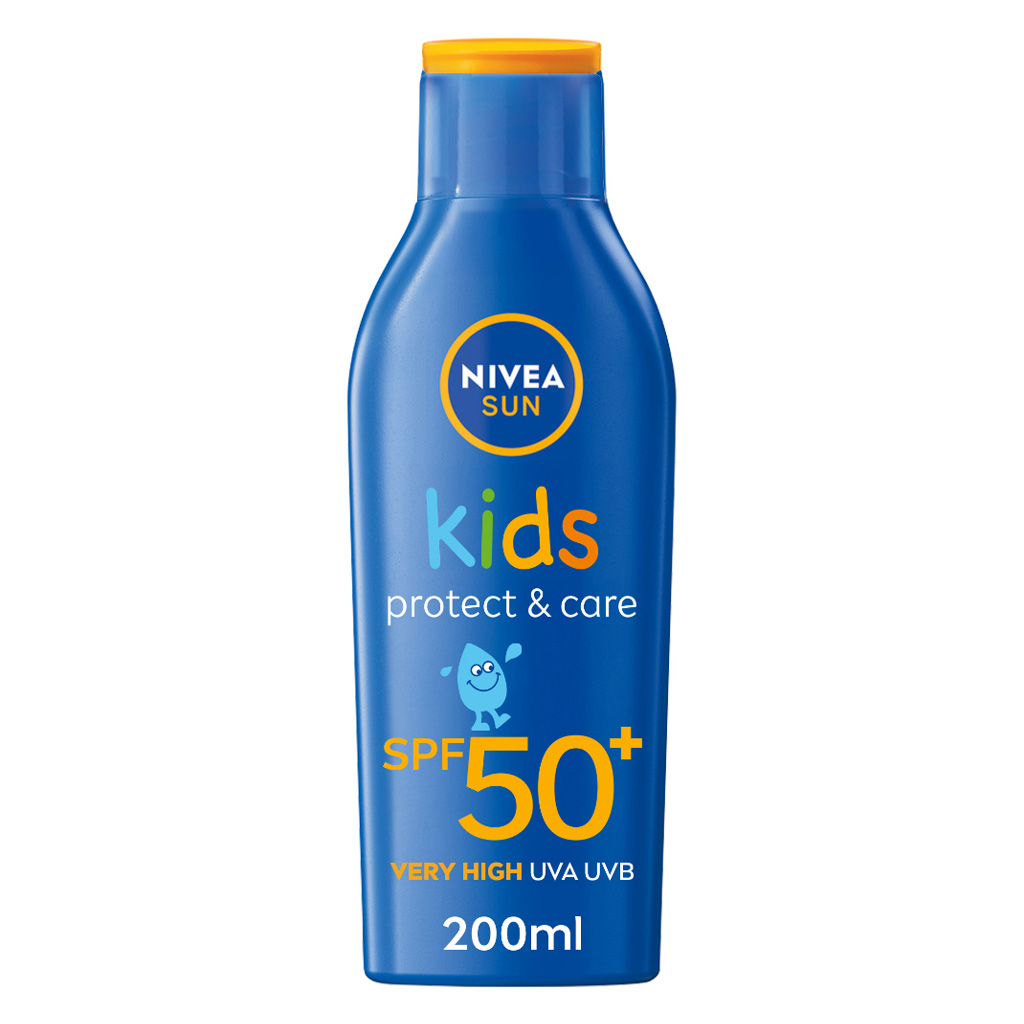 Nivea Sun Protect & Care SPF50+ Kids Sunscreen Lotion 200ml
