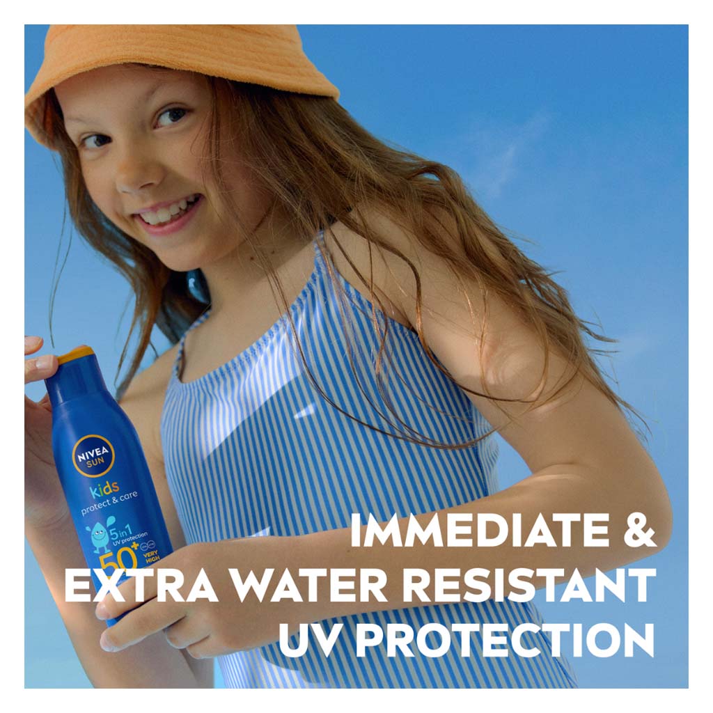 Nivea Sun Protect & Care SPF50+ Kids Sunscreen Lotion 200ml