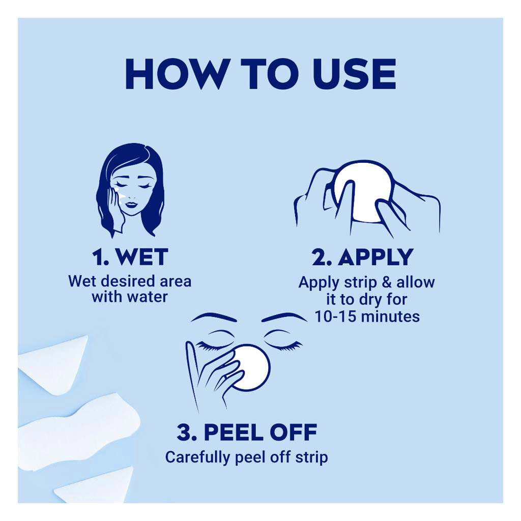 Nivea Skin Refining Blackheads Removal Strips, Pack of 6’s