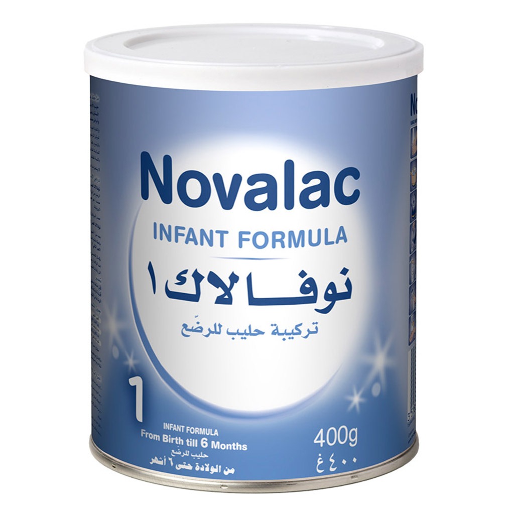 Novalac Stage 1 Baby Milk Formula For 0 To 6 Months 400g