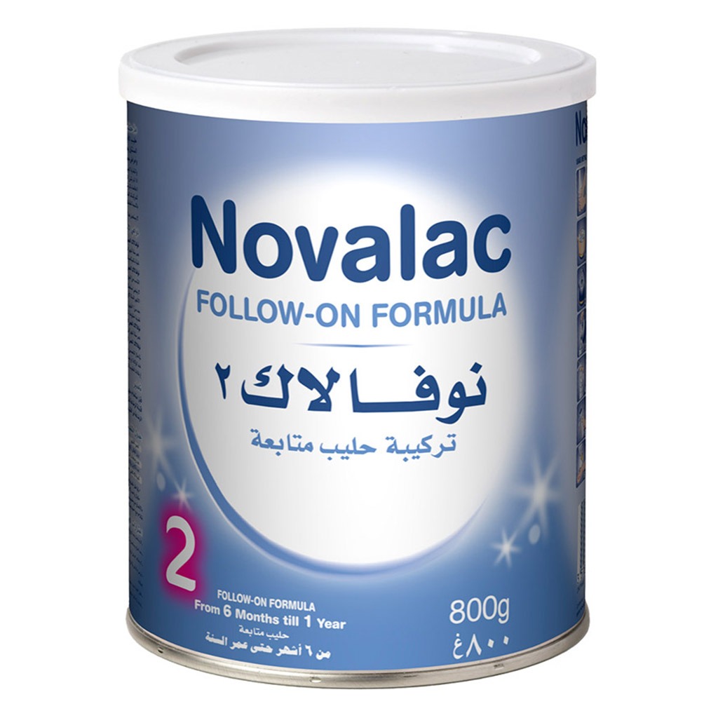 Novalac Stage 2 Infant Milk Formula For 6 To 12 Months 800g
