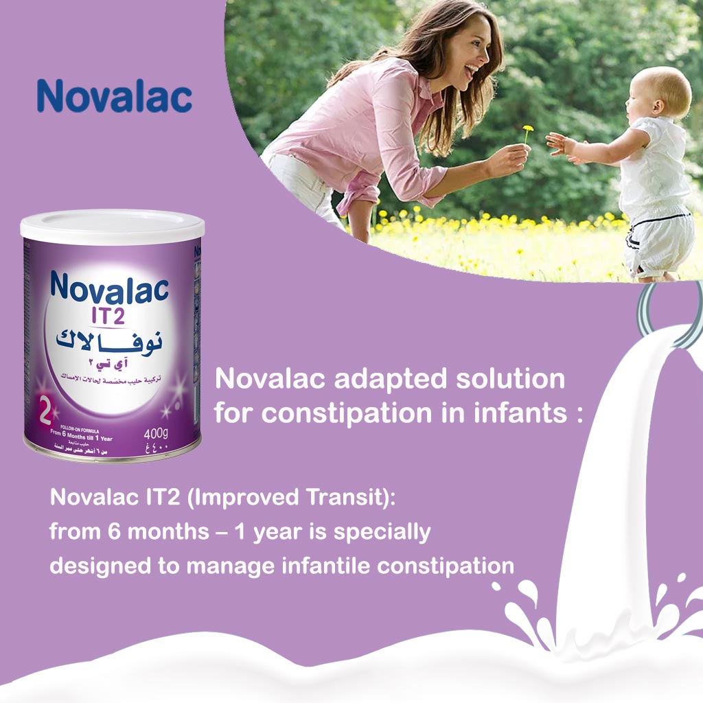 Novalac IT Stage 2 Improved Transit Infant Milk Formula For 6 To 12 Months 400g