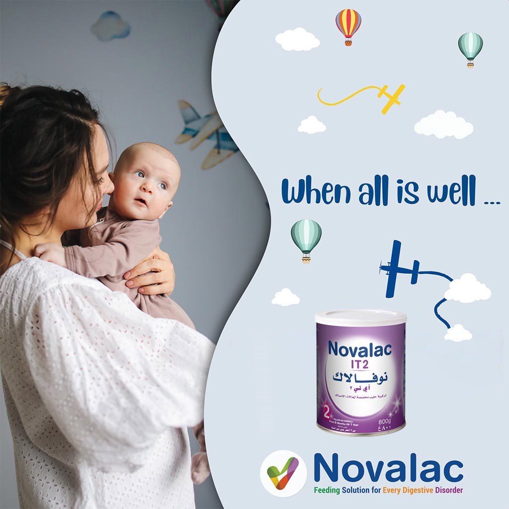 Novalac IT Stage 2 Improved Transit Infant Milk Formula For 6 To 12 Months 800g