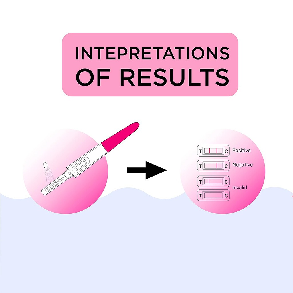 Novamed Midstream One Step Pregnancy Test 1's