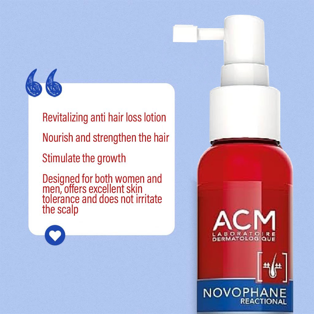 ACM Novophane Anti Hair Loss Complete Program Kit With Anti Hair loss Lotion 100ml, Novophane Capsules 60's & Energizing Shampoo 200ml