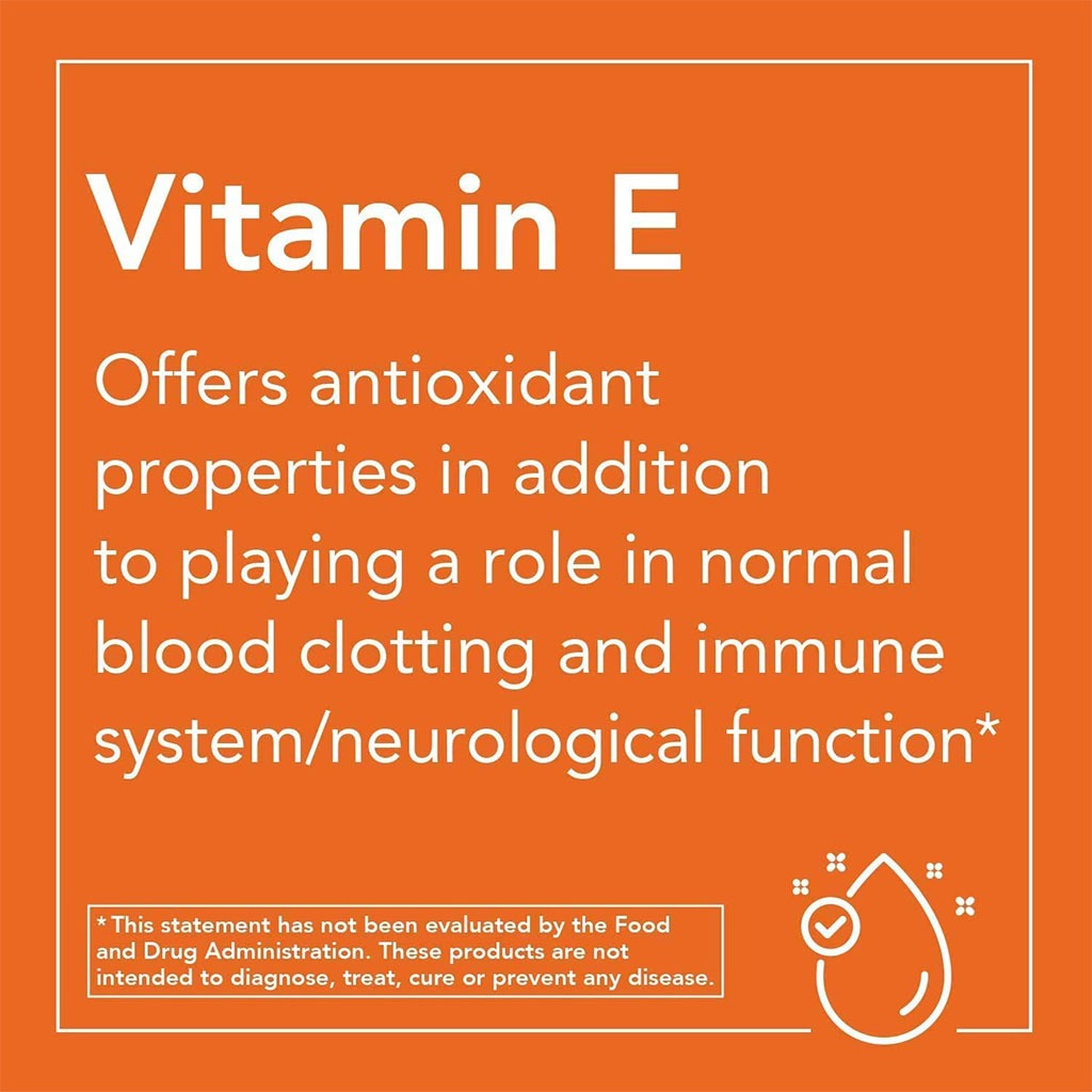 Now E-400 Vitamin E 400IU Antioxidant Softgel For Immune & Heart Support, Pack of 30's