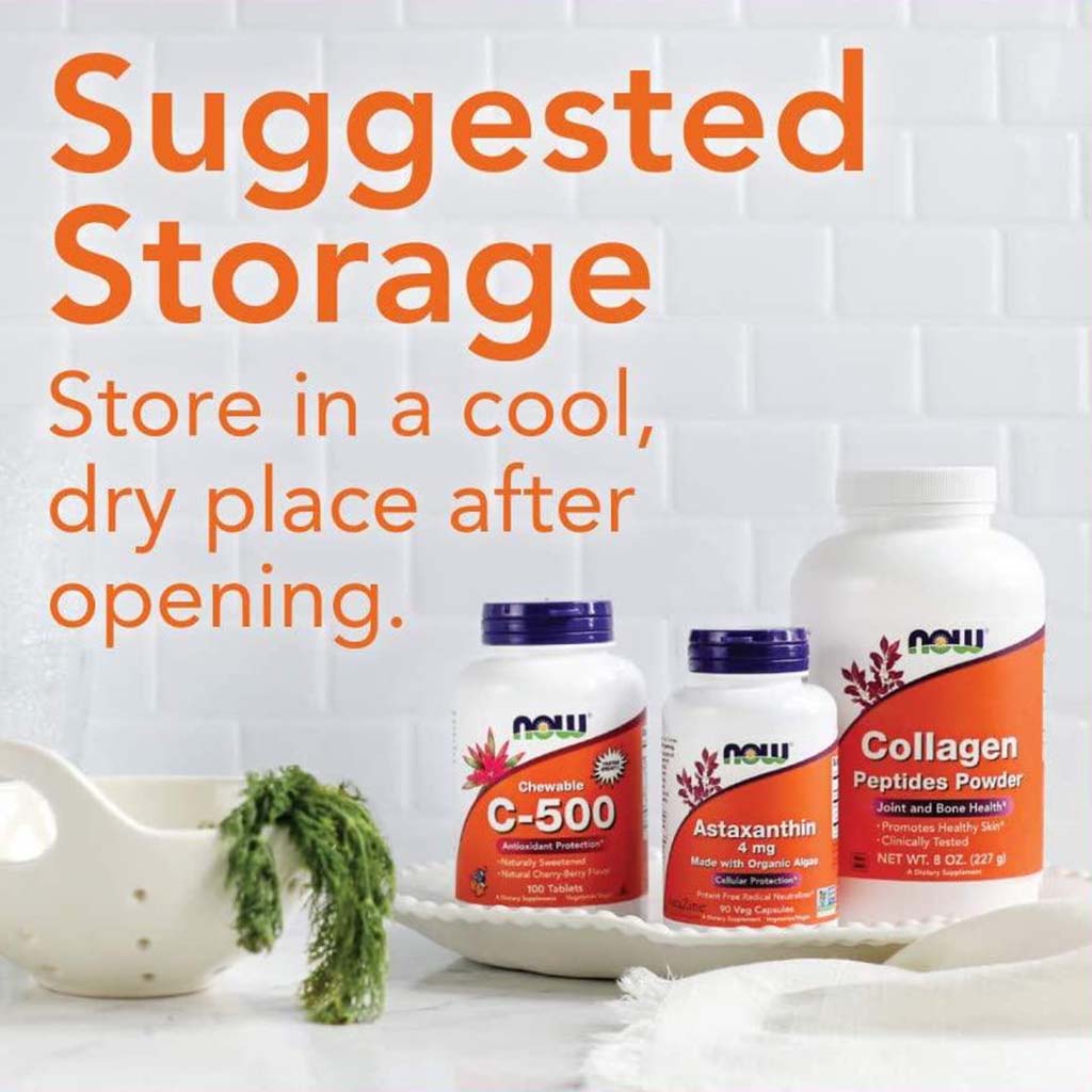 Now Folic Acid 800 mcg with Vitamin B12 Tablets For Healthy Heart, Pack of 250's