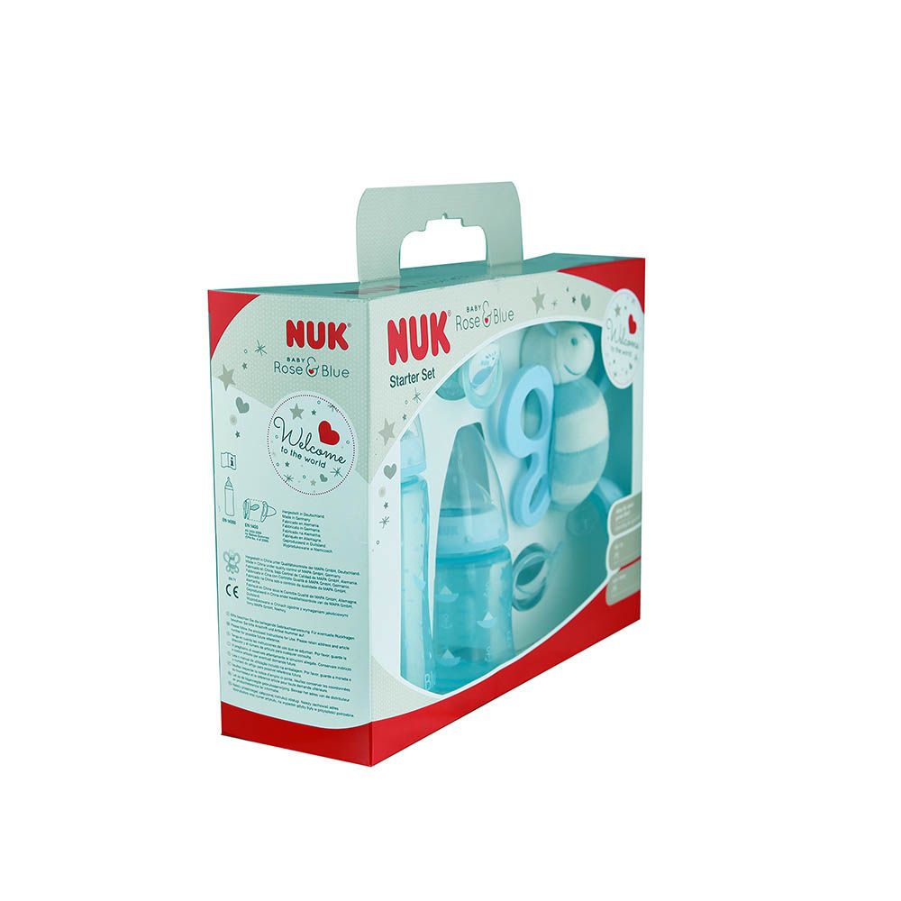 Nuk Baby Rose & Blue Starter Set