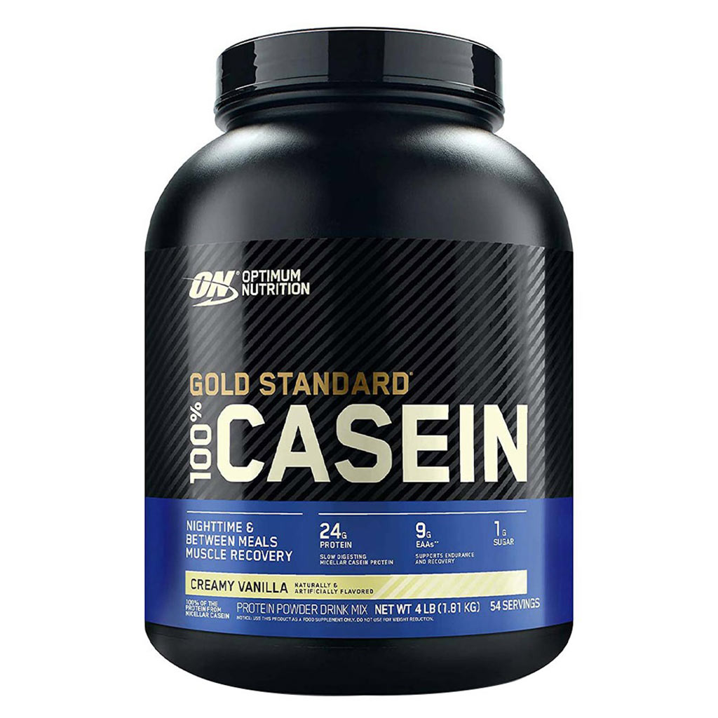 Optimum Nutrition Gold Standard 100% Casein Protein Creamy Vanilla 4lb