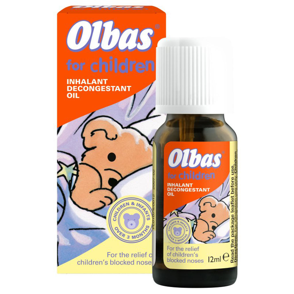 Olbas For Children & Infants Inhalant Decongestant Oil 12 ml