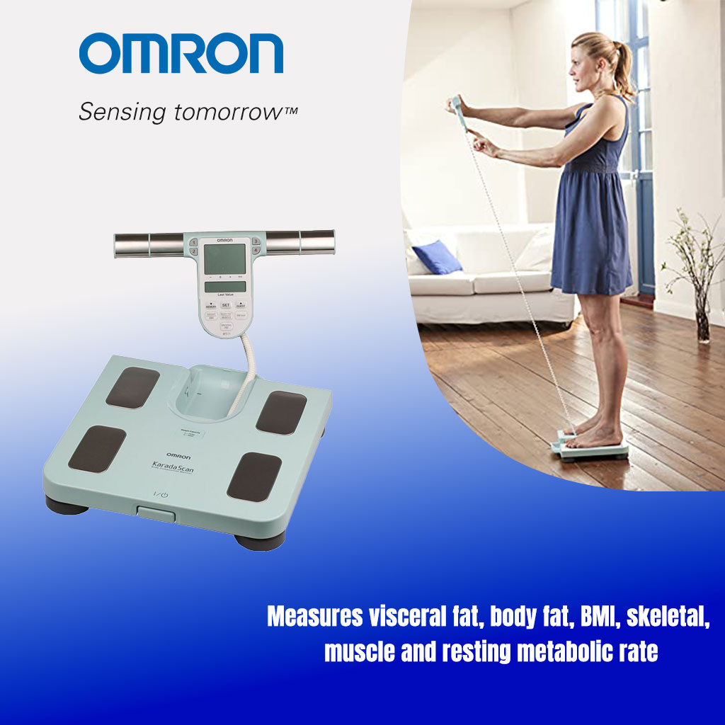 Omron BF511 Body Composition Monitor Turquoise