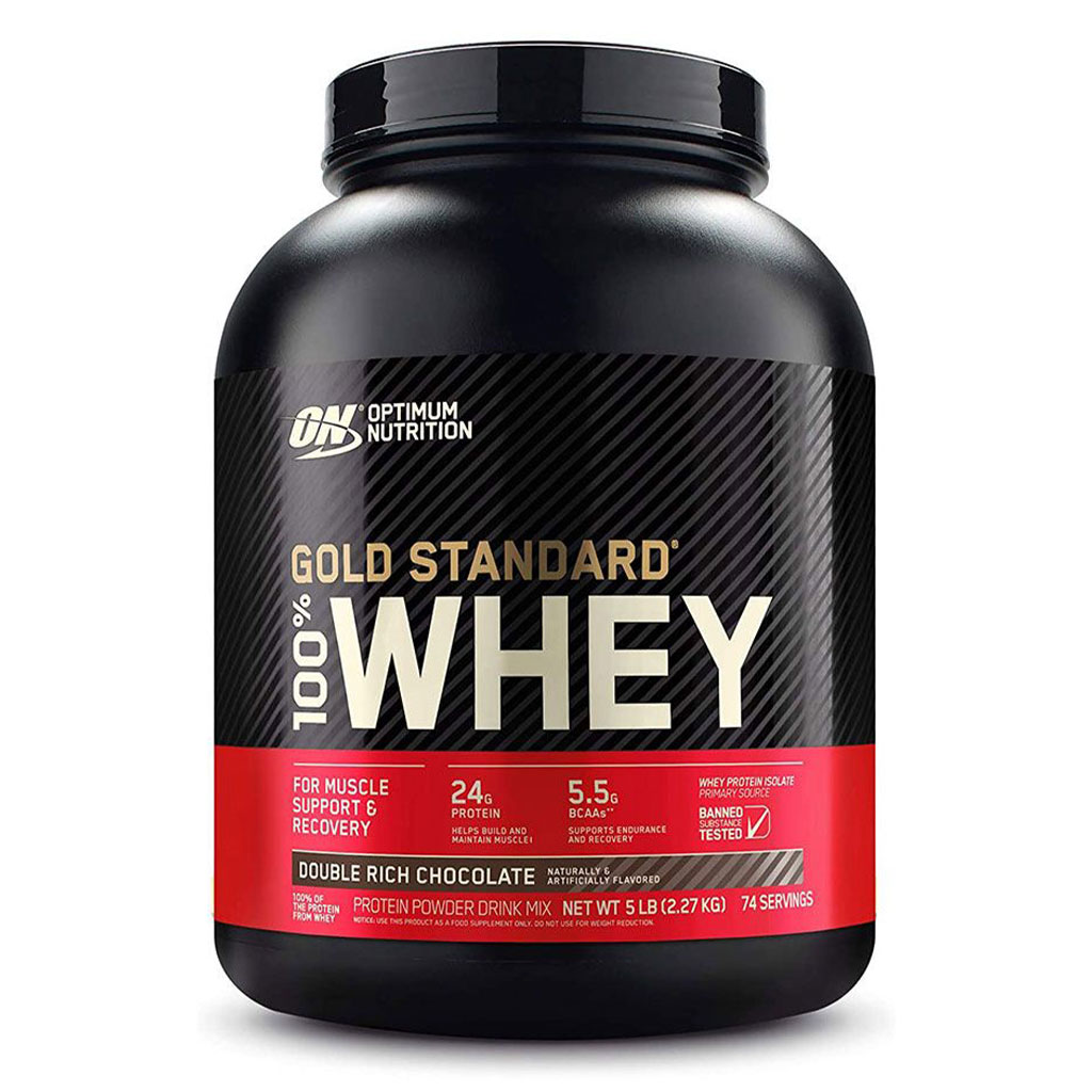Optimum Nutrition Gold Standard 100% Whey Double Rich Chocolate 5lb