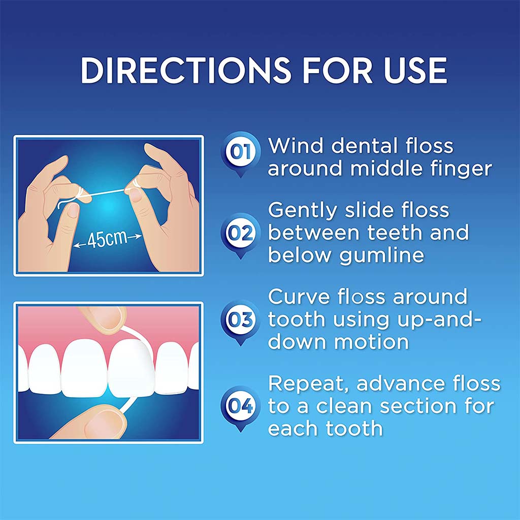 Oral-B Essential Floss Unwaxed For Cavity Defence 50 m