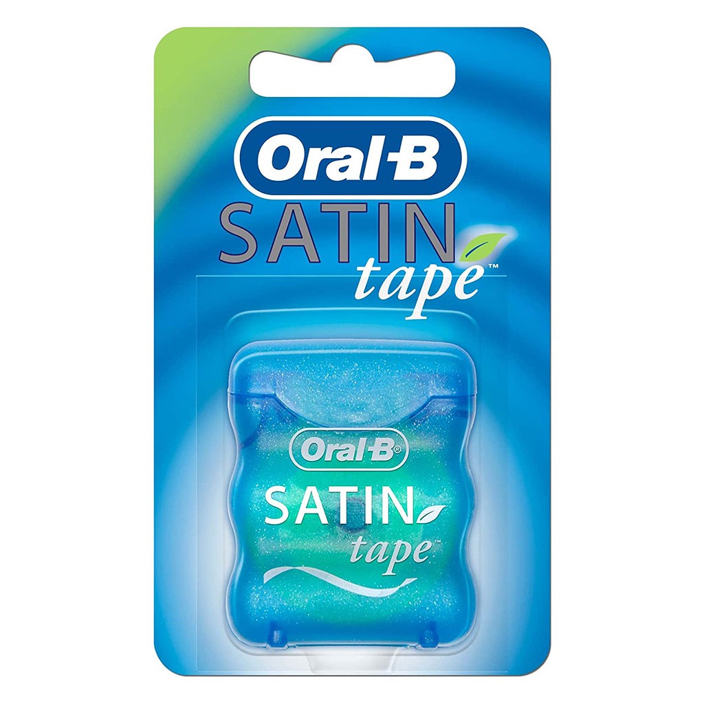Oral-B Dental Satin Tape, Mint Flavoured, 25 m