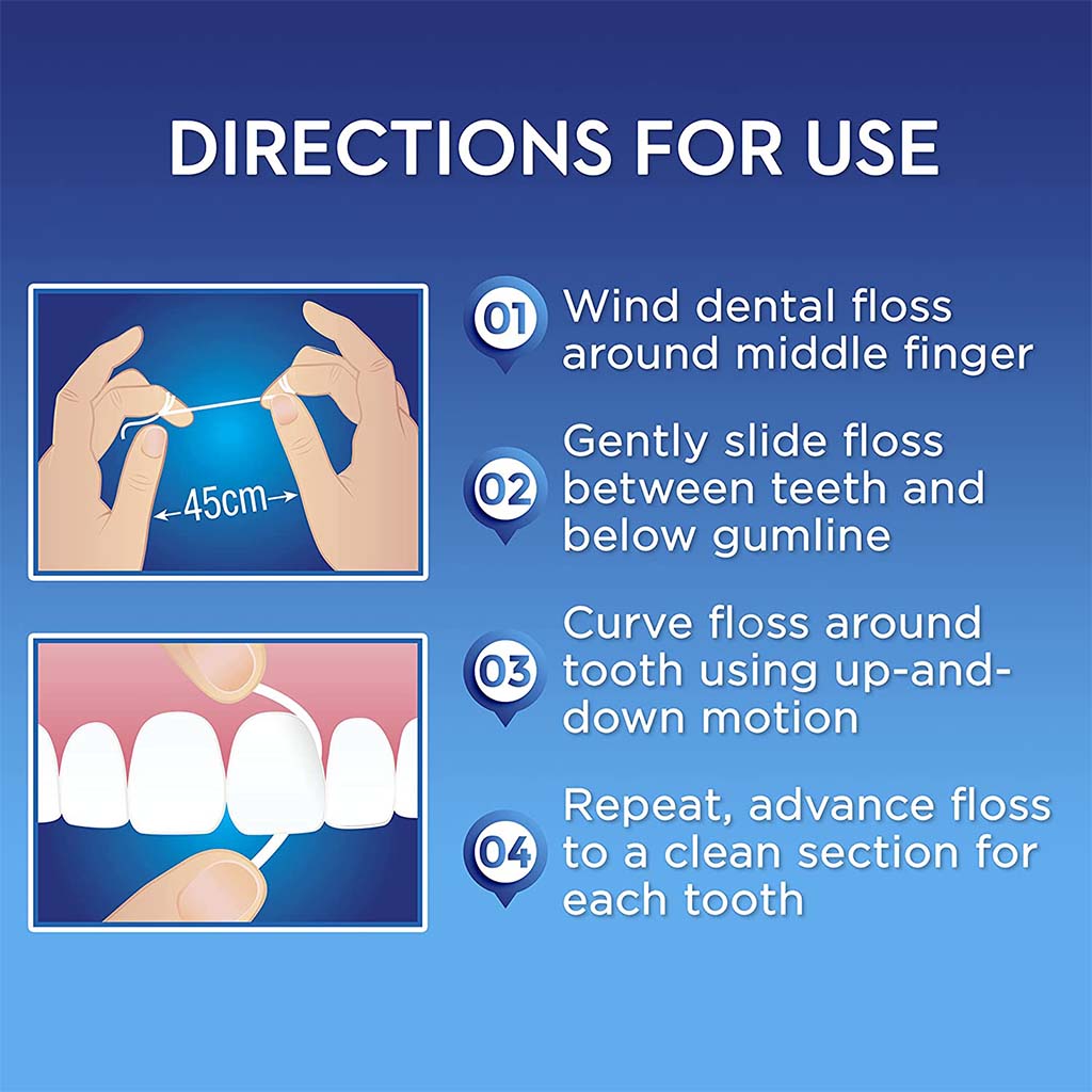 Oral-B Essential Floss Mint Waxed 50m