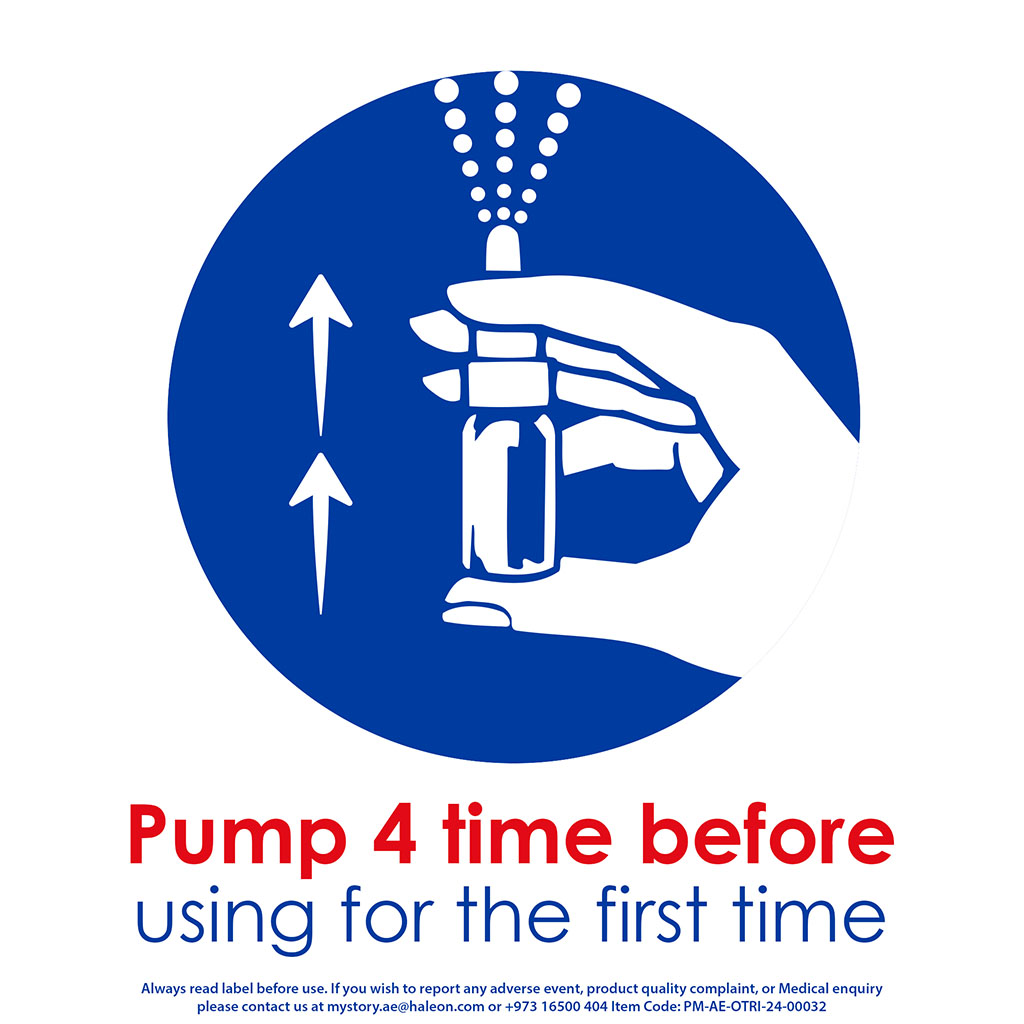 Otrivin Original 0.05% Children's Nasal Spray For Blocked Nose 10ml